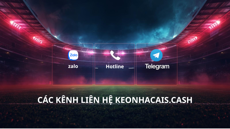 Các kênh liên hệ keonhacais.cash