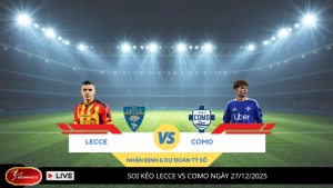 Soi kèo Lecce vs Como