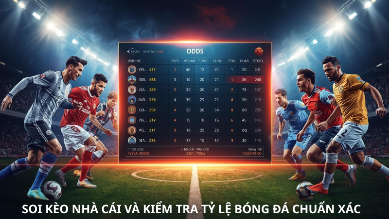 soi kèo nhà cái và kiểm tra tỷ lệ bóng đá chuẩn xác
